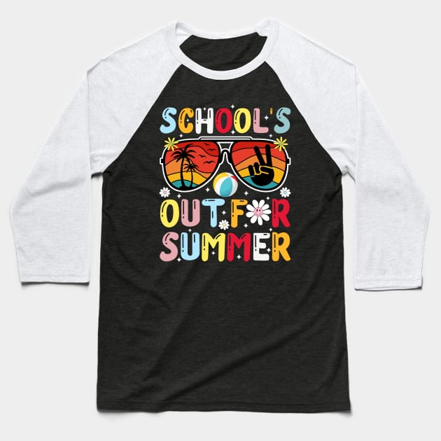 School's out for summer Baseball T-Shirt by TeeGuarantee